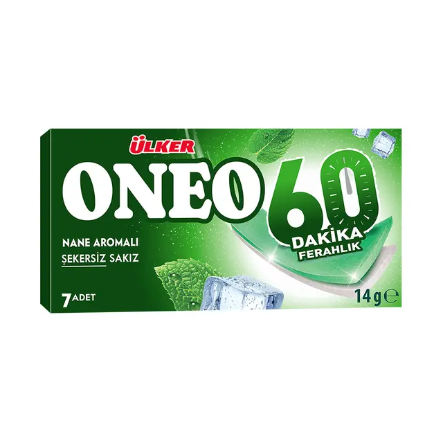 Ülker Neon Yeşil Nane 14g